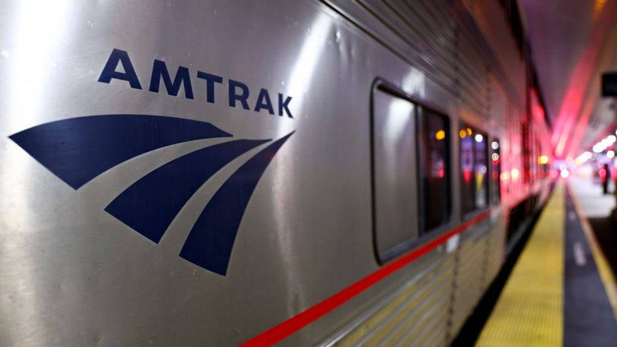 Amtrak train