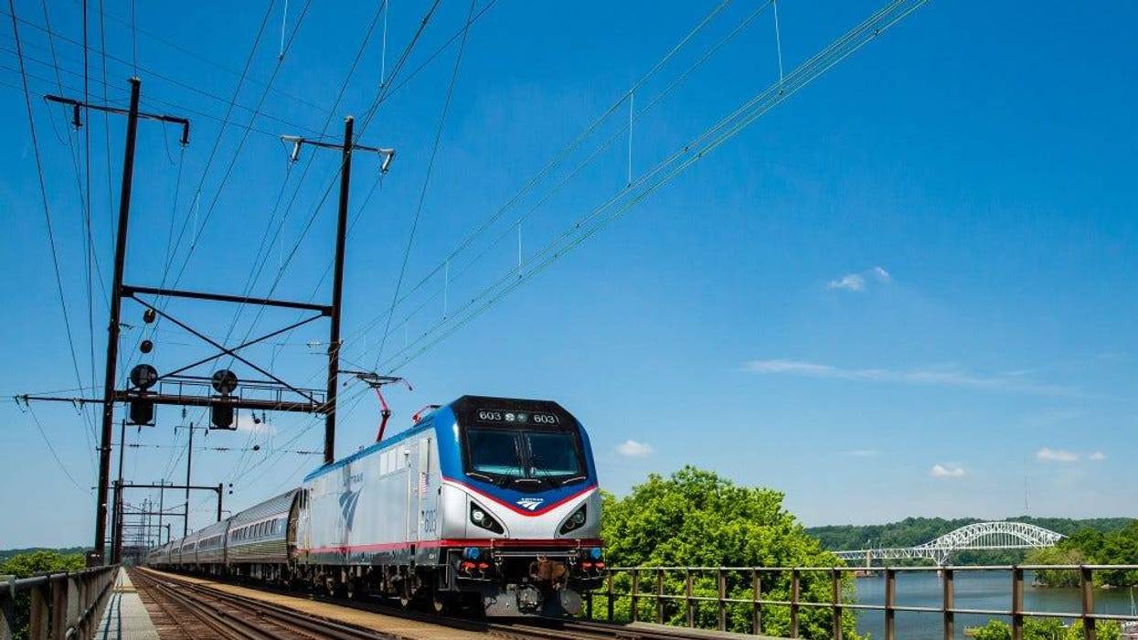 Amtrak train