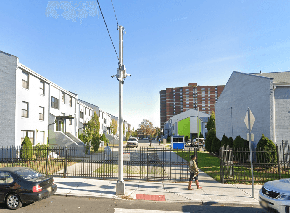 An 8-year-old boy shot a 12-year-old inside a Jersey City apartment early Friday morning.