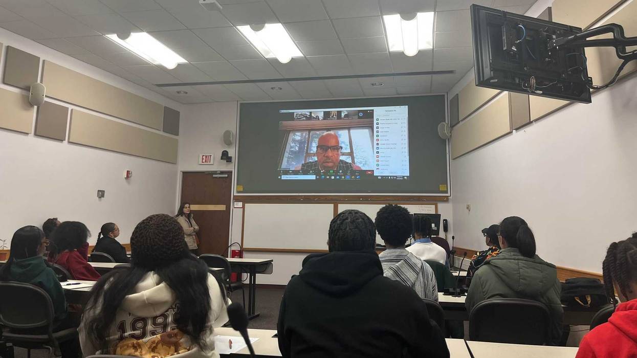 An Africana Studies class at Buffalo State University - 04/20/2023