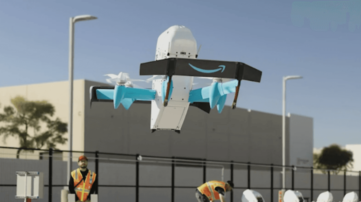 An Amazon Prime Air delivery drone crashed into the side of an apartment complex in Richardson Wednesday afternoon, prompting a safety check by local firefighters and an investigation by the company.