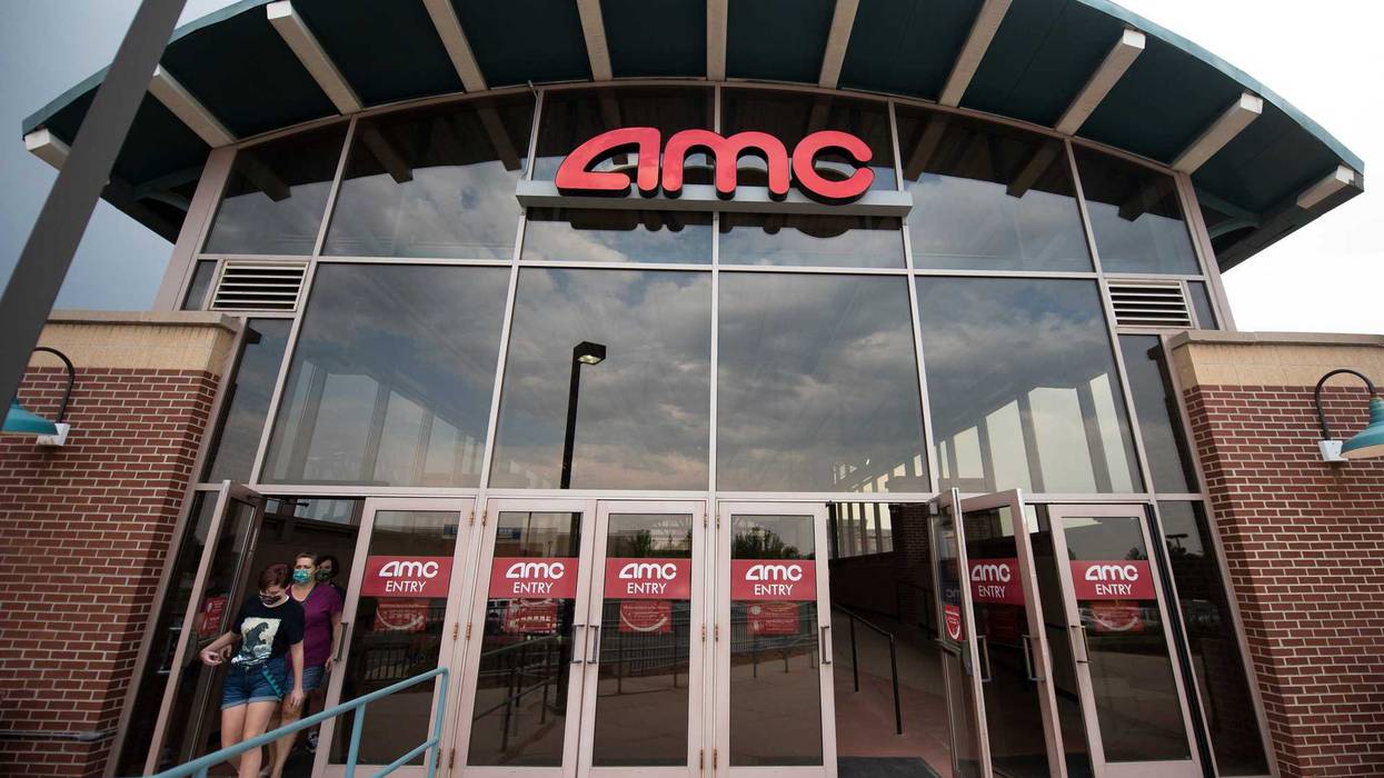 An AMC movie theatre