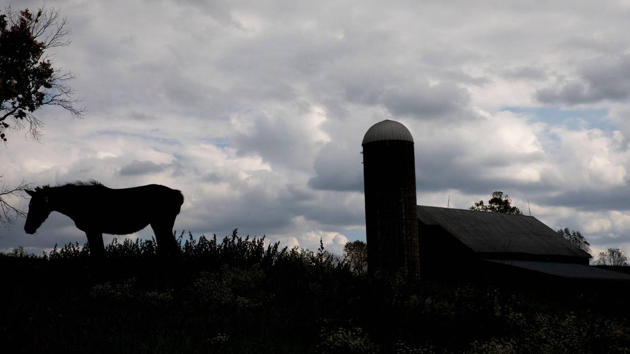 An Amish farm in Ohio.