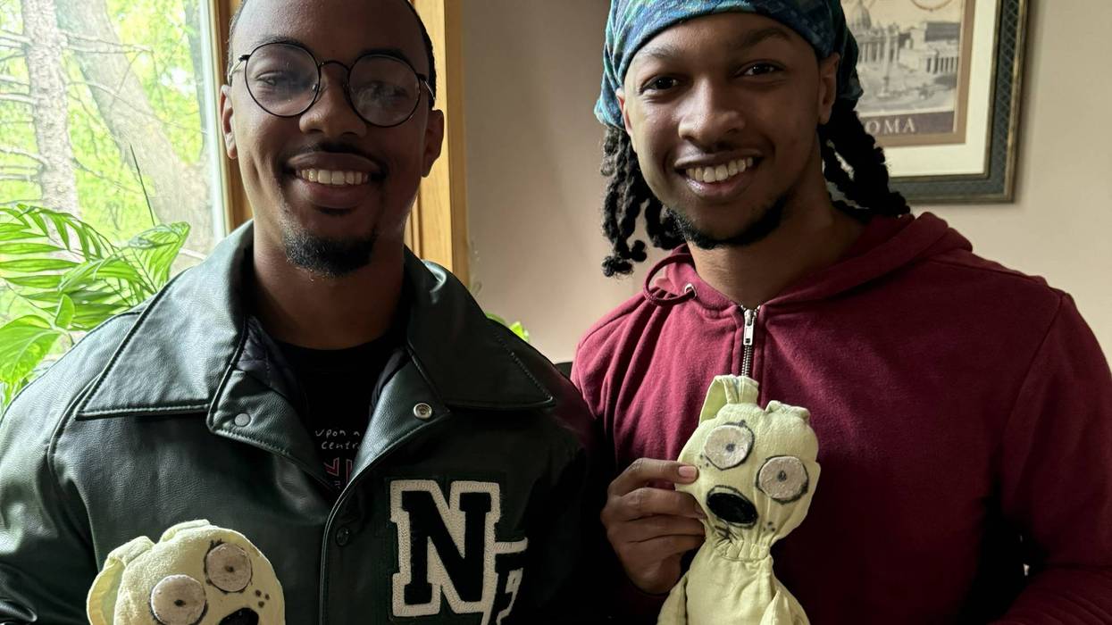 An animated series that began as a childhood bedroom story is now a contender for television’s highest regional honor, fueled by the creativity of Woodbury siblings who also make up a rising local band called NUNNABOVE.