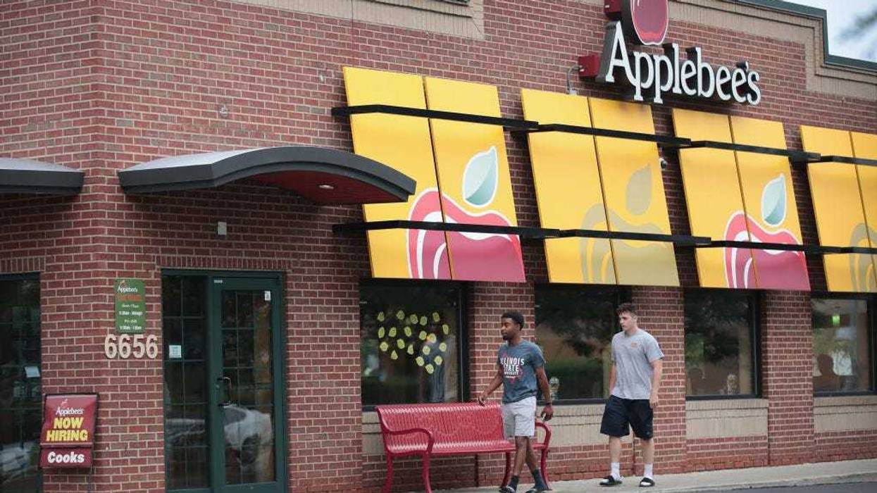 An Applebee's restaurant serves customers on August 10, 2017 in Chicago, Illinois.