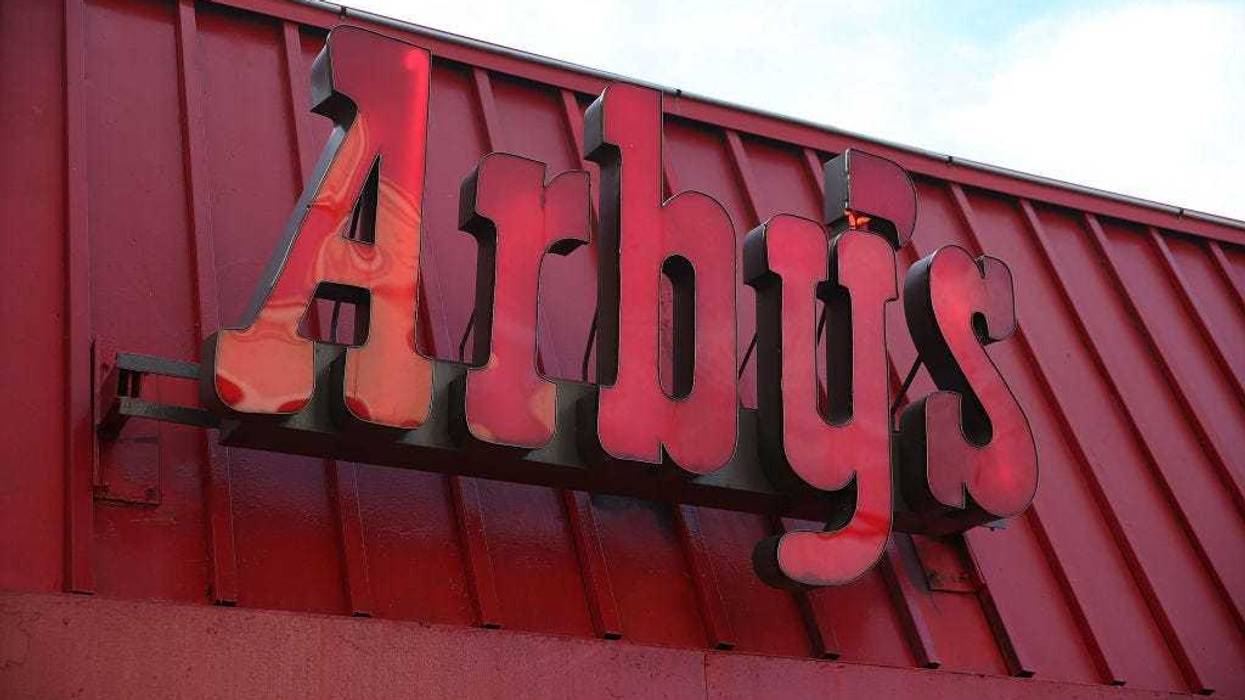 An Arby's restaurant sign is seen on November 28, 2017 in Miami, Florida.