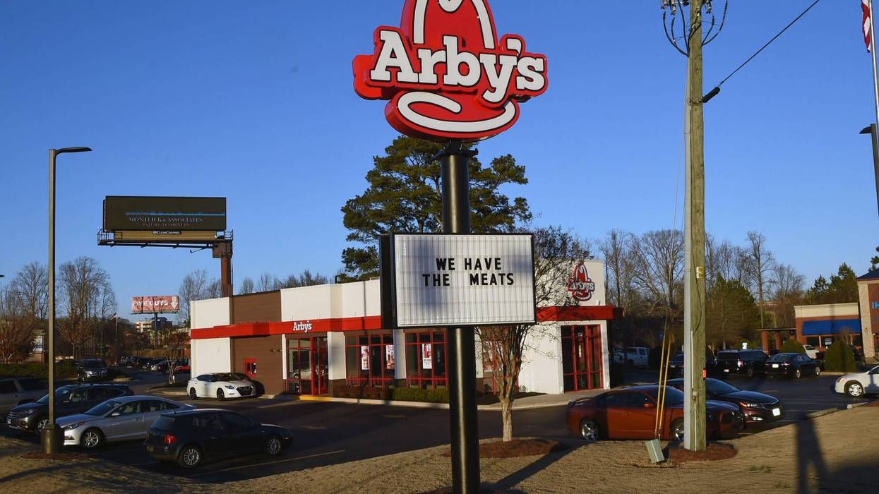 An Arby's sign in Georgia