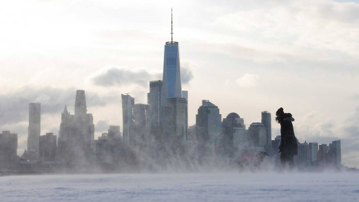 An Arctic air mass has engulfed the New York City area and will stick around through the weekend