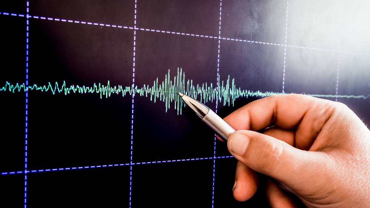 An earthquake early Monday in east Wichita