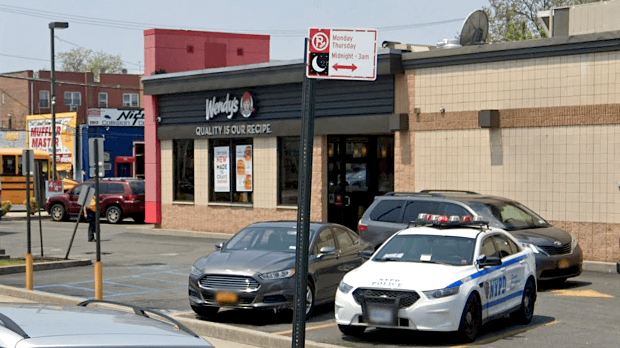 An employee stabbed a co-worker at a Wendy's in East Flatbush on Monday evening