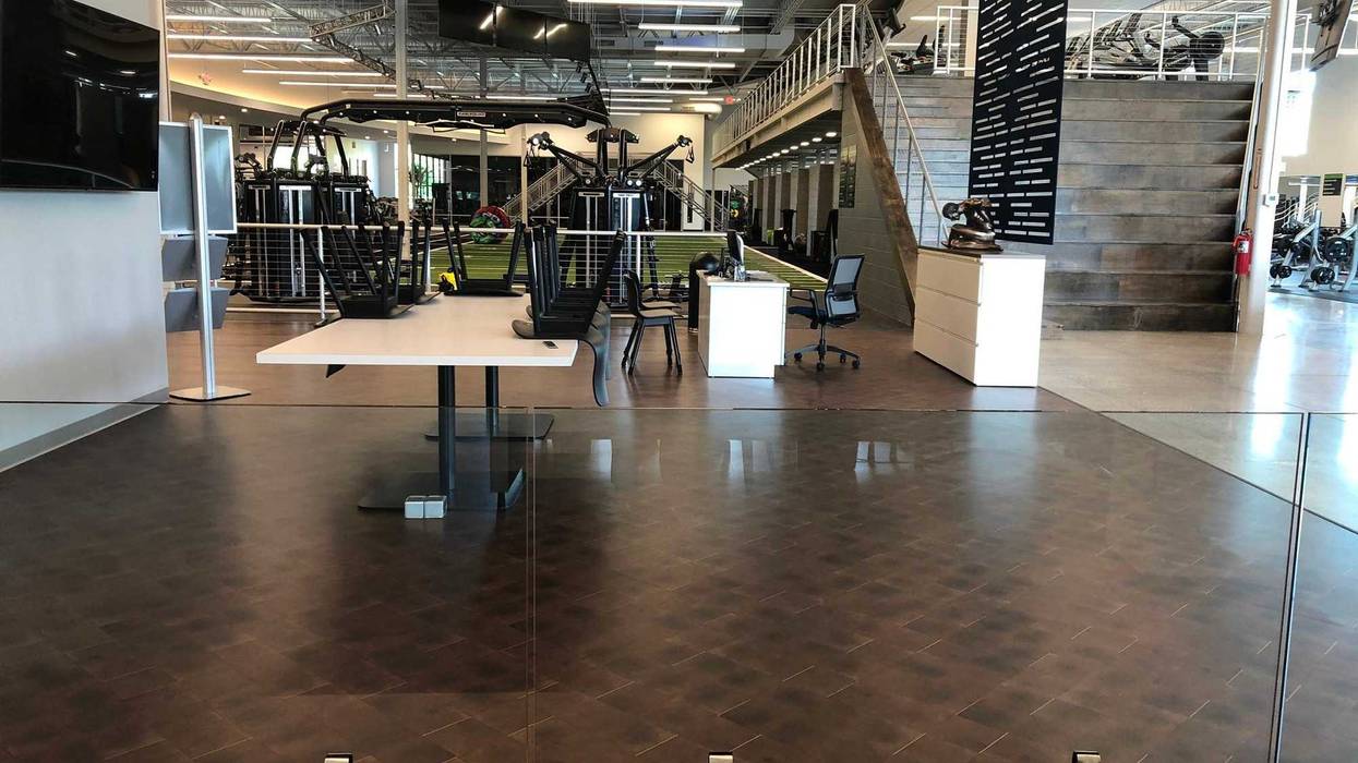 An empty Catalyst Fitness in Amherst. August 6, 2020 (WBEN Photo/Mike Baggerman)