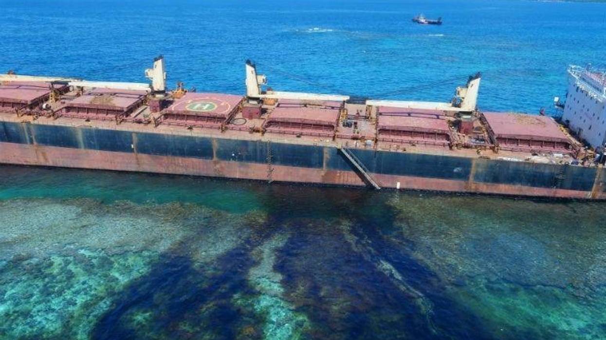 An environmental crisis is unfolding in the Solomon Islands, where a ship is leaking oil near a UNESCO World Heritage Site and threatens to spill hundreds of metric tons more, authorities say.