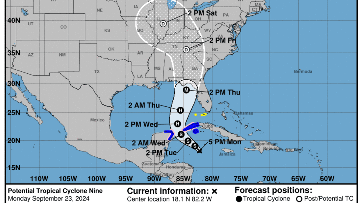 An evolving storm in the western Caribbean is expected to intensify into a hurricane before moving north and making landfall along the United States Gulf Coast on Thursday