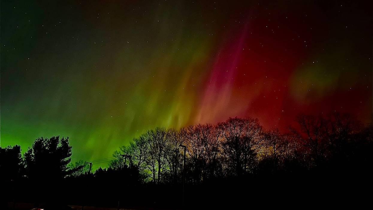 An exciting array of green, purple and red colors lit up skies across Michigan on Thursday evening due to a solar storm -- and experts predict the aurora will only grow more intense going into the weekend.