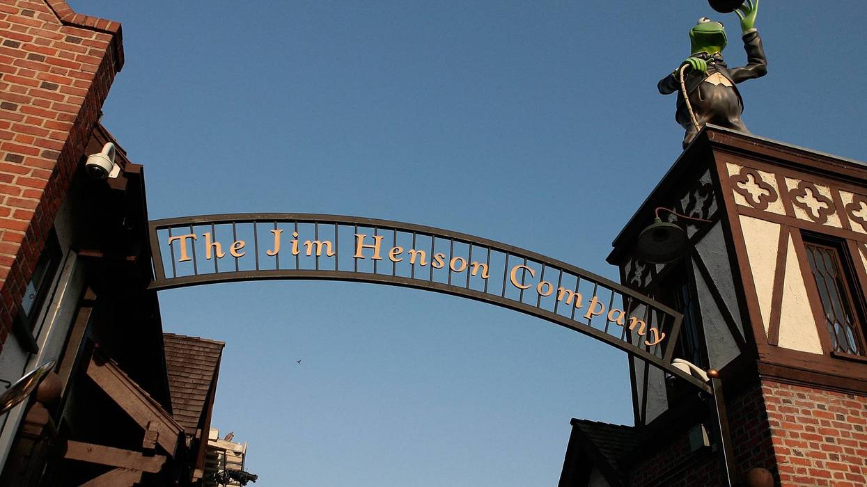 An exterior view of the entrance archway at the Jim Henson Studios, site of The Hollywood Arts Council's 30th Anniversary Gala at the Jim Henson Studios on March 29, 2008 in Hollywood, California.