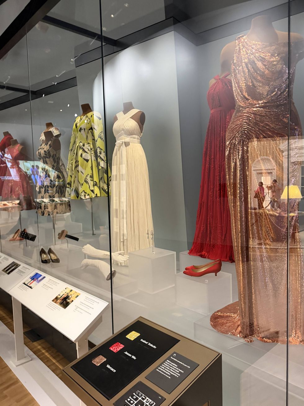 An image inside the museum at the Obama Presidential Center on Chicago's South side.