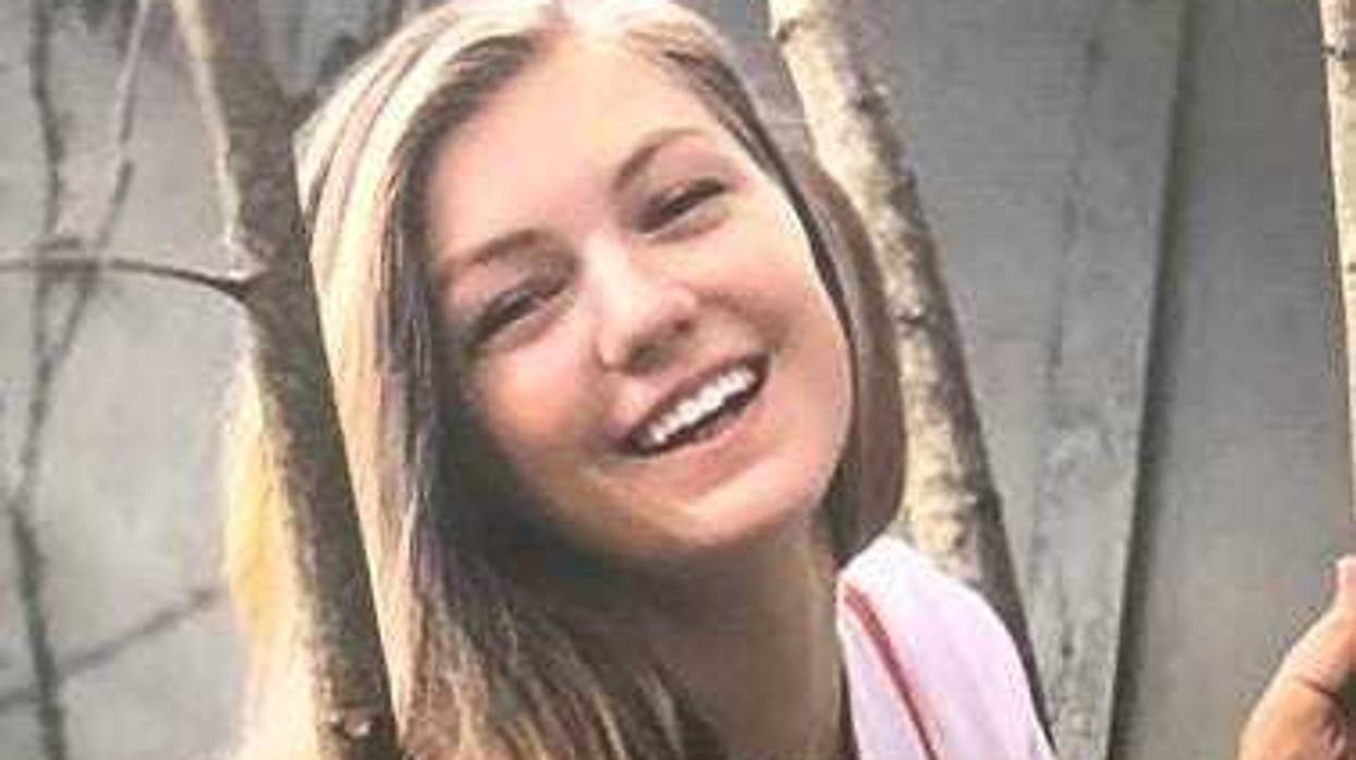 An image of Gabby Petito used on an FBI poster during her disappearance