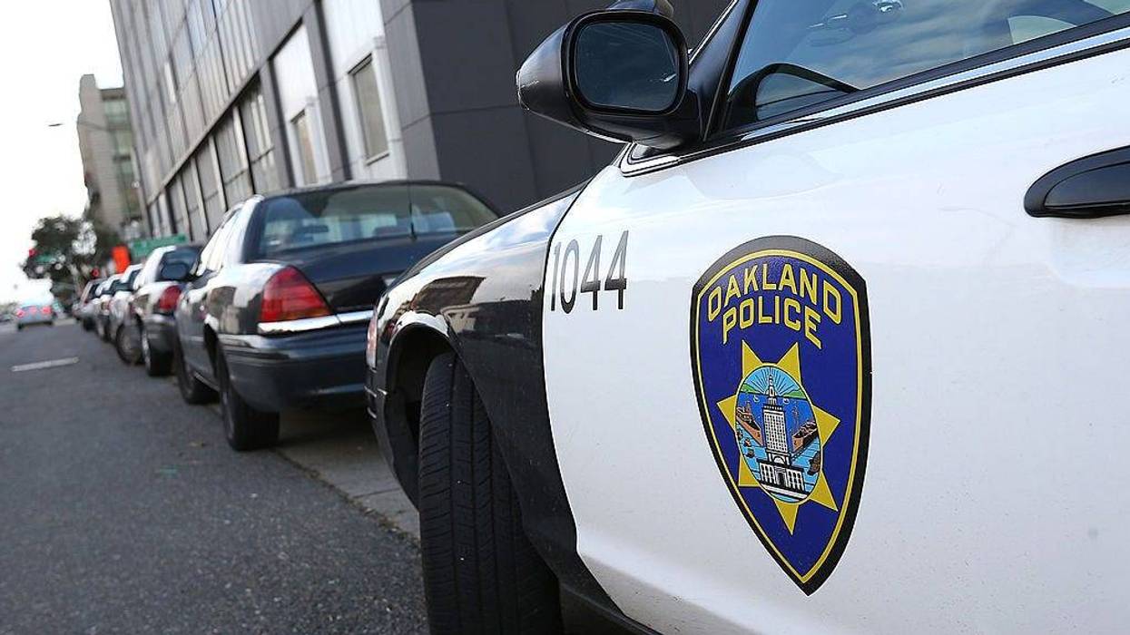 An Oakland Police patrol car sits in front of the Oakland Police headquarters on December 6, 2012 in Oakland, California. Oakland City officials have come to an agreement to forfeit broad power over the Oakland Police Department to a court-appointed director to avoid federal takeover.
