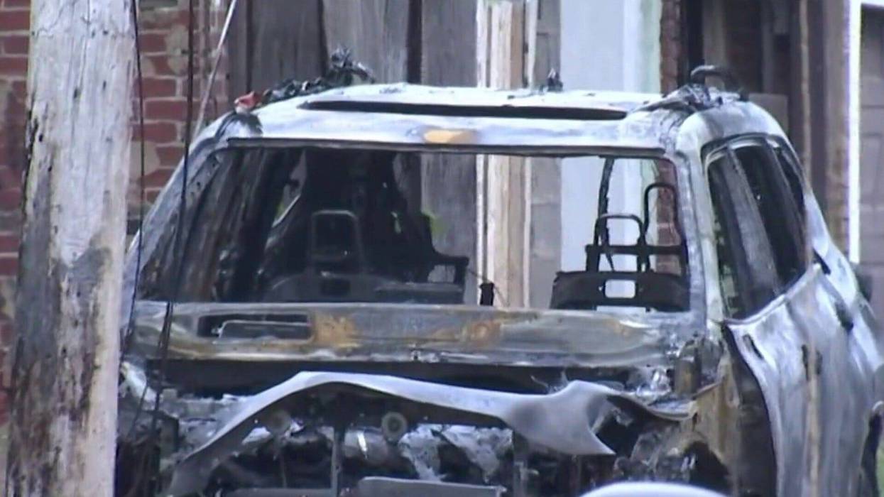 An off-duty Philadelphia police officer was carjacked overnight and opened fire on the suspect. Car found burned a few hours later in Cobbs Creek