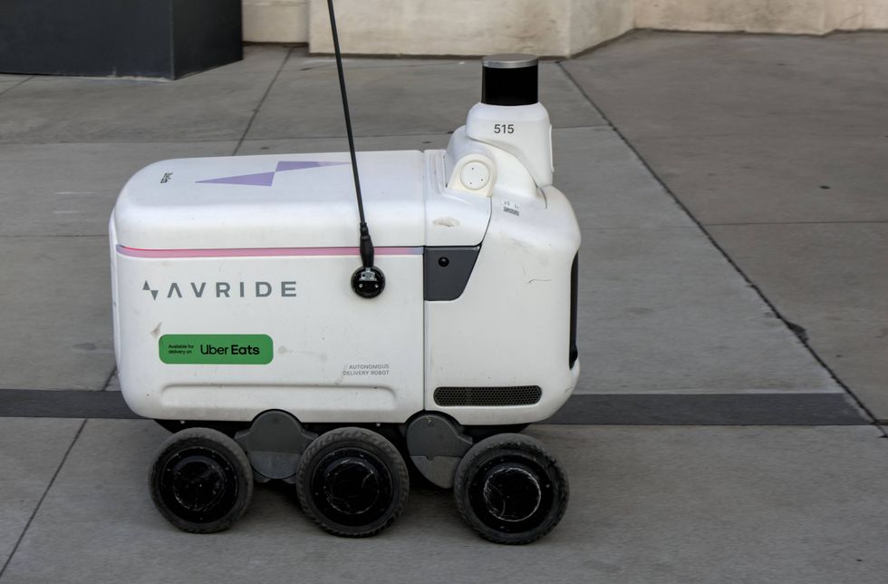 Retired Penn professor arrested for blocking delivery robot says she won’t stop her protest