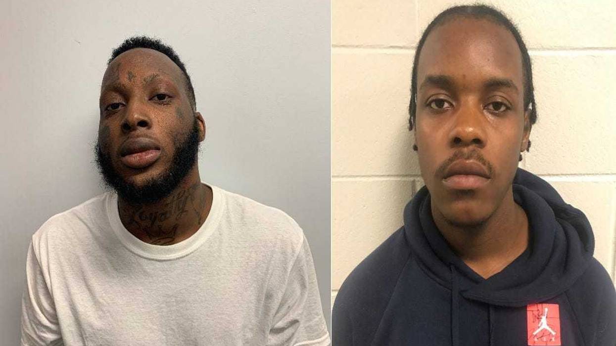 Andre Scott and Avontae Clayton are accused of stealing a car with an infant inside