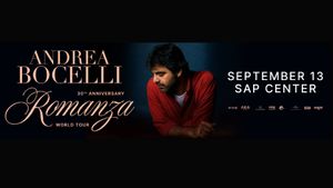 Andrea Bochelli - 30th Anniversary Romanza World Tour