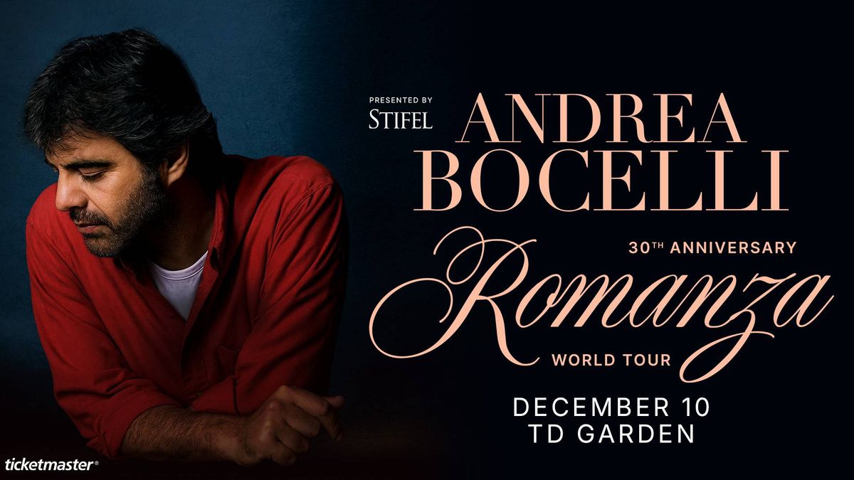 Andrea Bocelli Ticket Sweepstakes