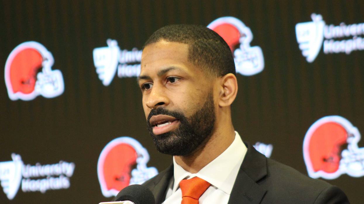 Andrew Berry is introduced as the new General Manager of the Cleveland Browns on February 5th, 2020