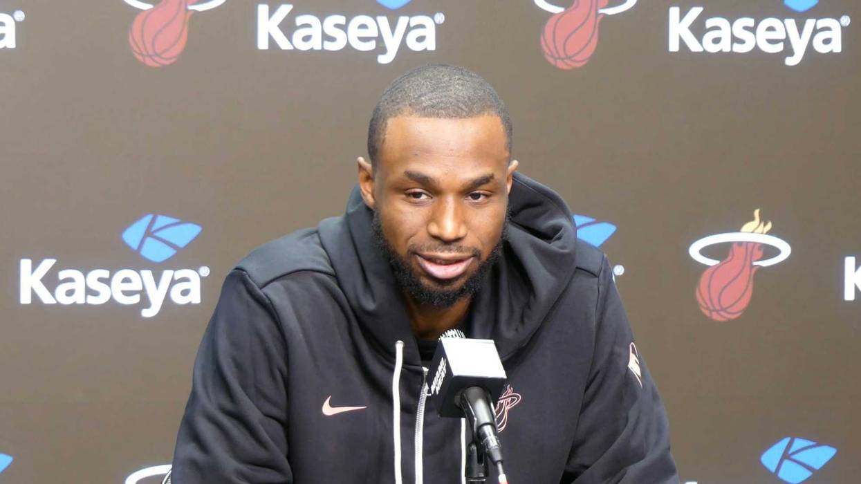 Andrew Wiggins meets the media after trade to Miami Heat