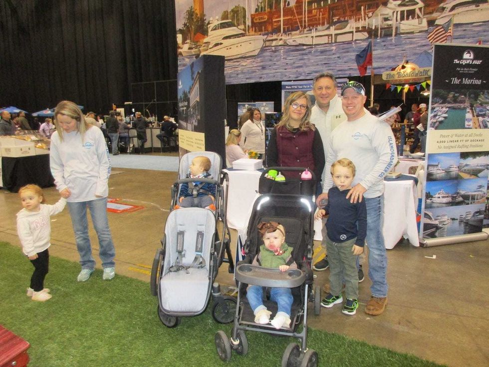 Andy Baskin at the Progressive Cleveland Boat Show & Fishing Expo presented by Fisherman's Central