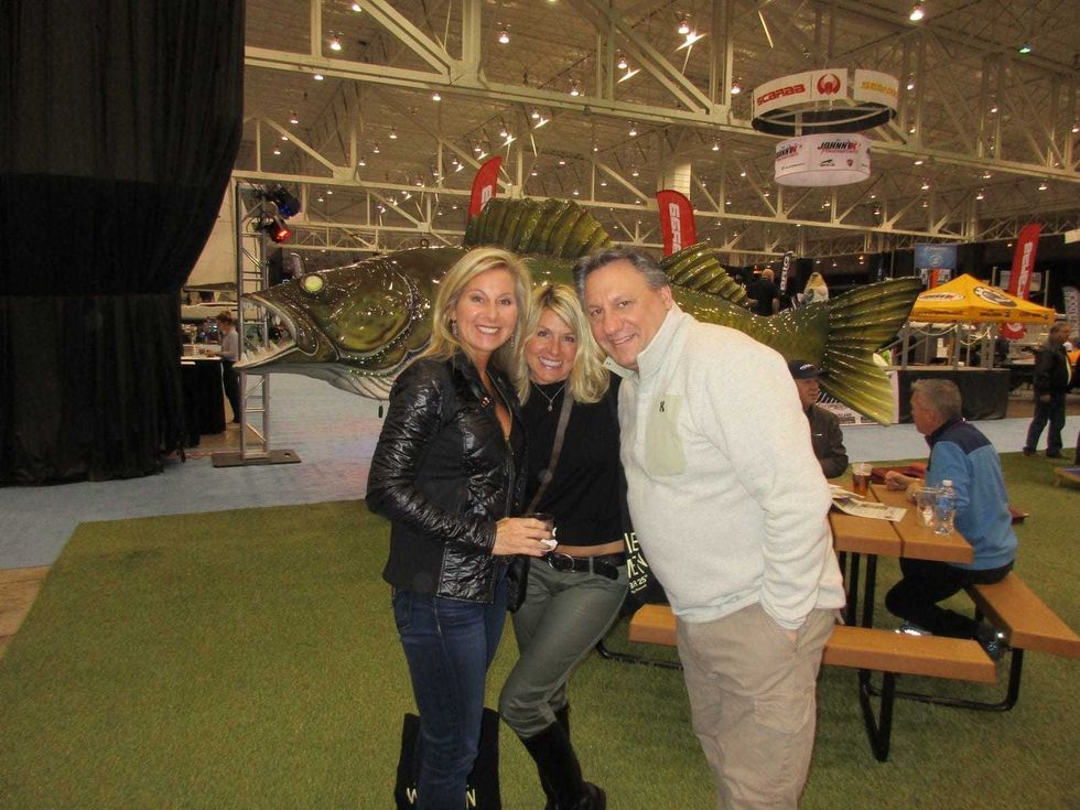Andy Baskin at the Progressive Cleveland Boat Show & Fishing Expo presented by Fisherman's Central