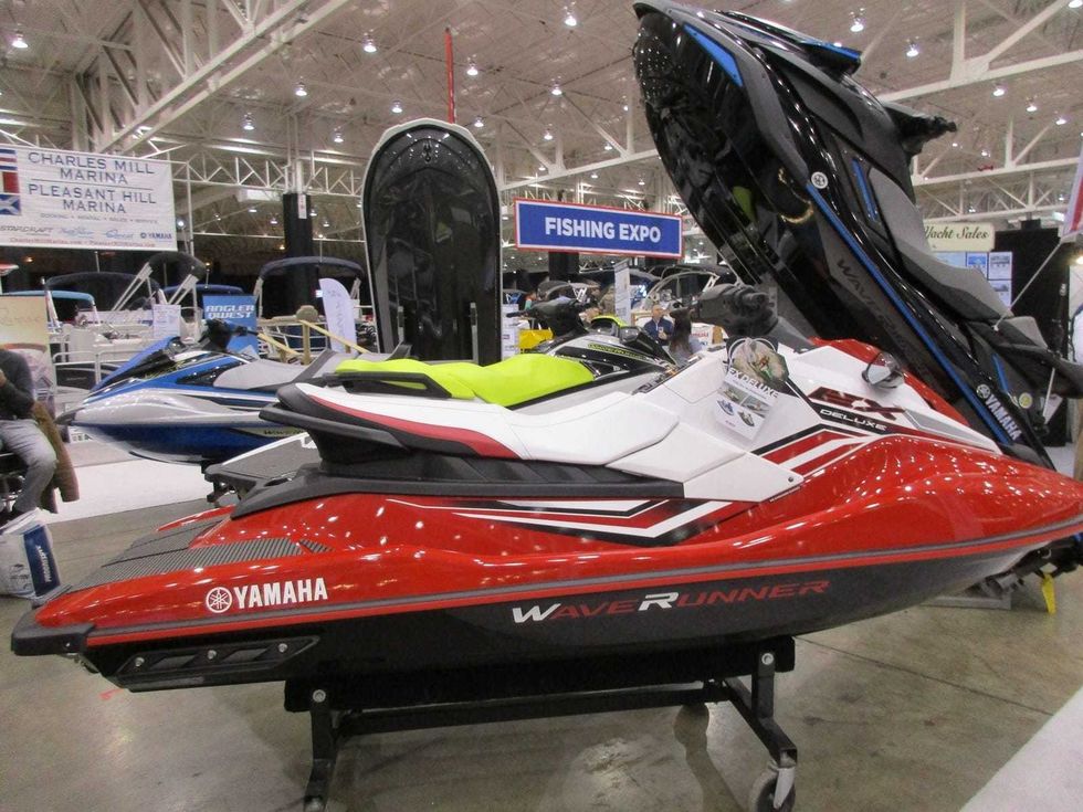 Andy Baskin at the Progressive Cleveland Boat Show & Fishing Expo presented by Fisherman's Central