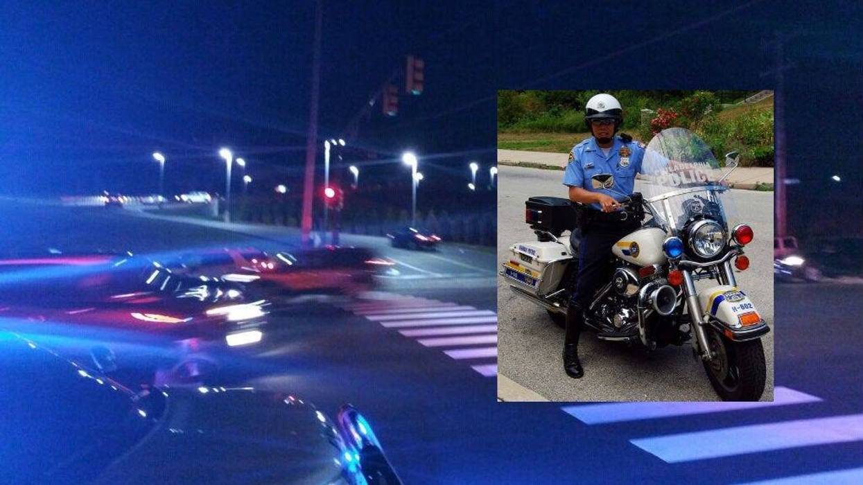 Andy Chan, a 24-year veteran of the Philadelphia Police Department, was hit by a van while on his patrol motorcycle, near Pennypack Park.