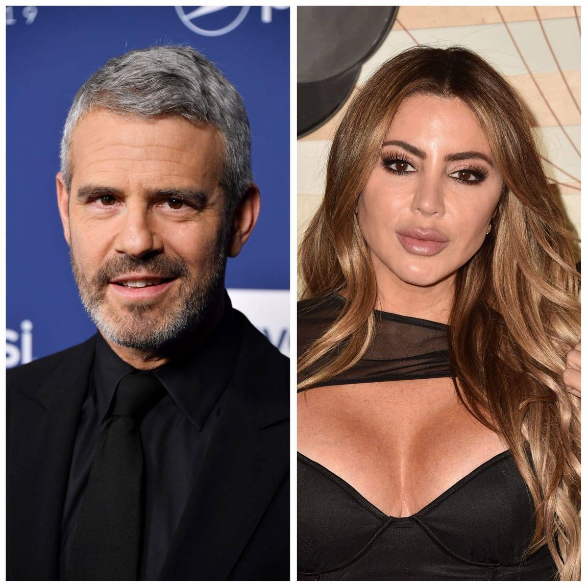 Andy Cohen and Larsa Pippen