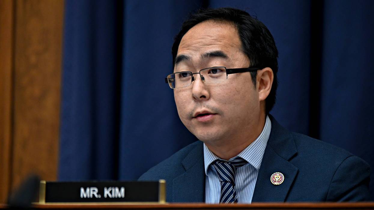 Andy Kim when he was still a Representative from New Jersey on Capitol Hill.