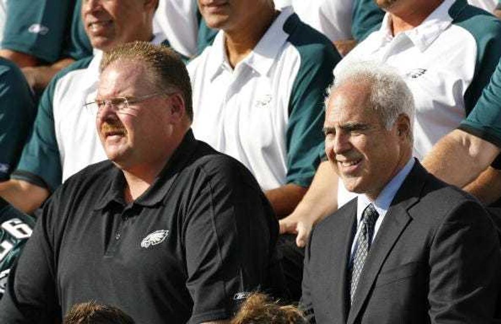 Andy Reid and Jeffrey Lurie
