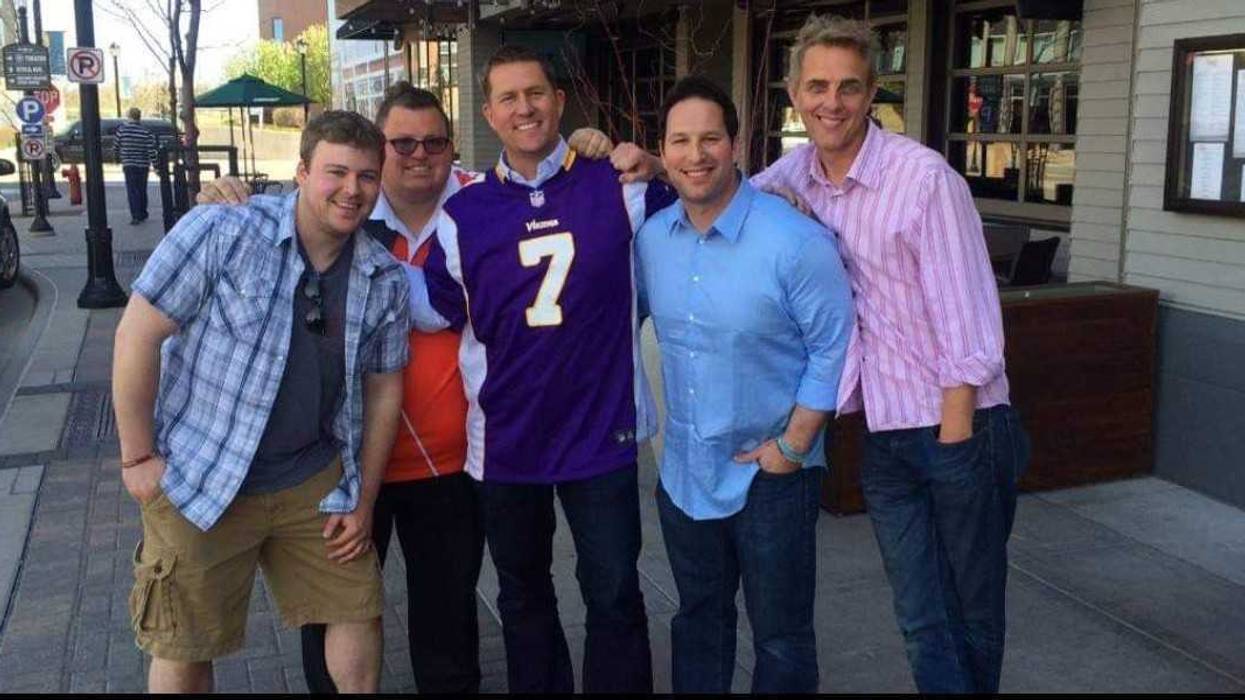 Andy Trowbridge (L), Dan Edwards, Dave Berggren, Dave Schwartz, and Eric Perkins (R).