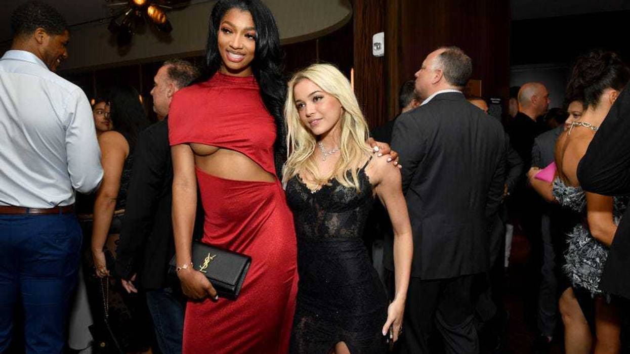 Angel Reese and Olivia Dunne