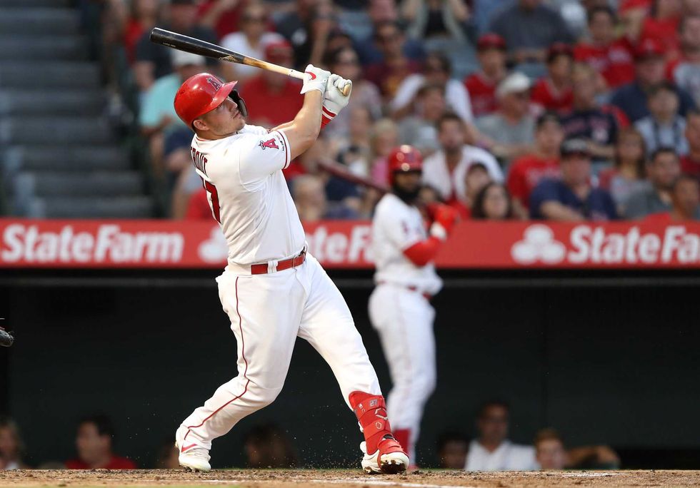Angels outfielder Mike Trout