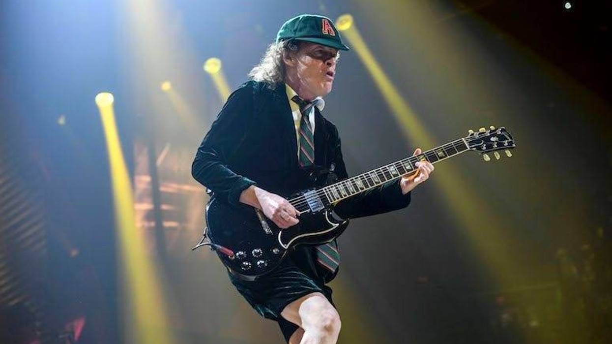 Angus Young, ACDC, Concert, Guitar, Solo, 2016