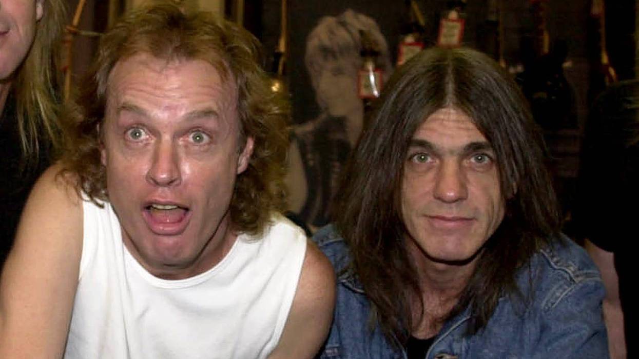 Angus Young, Malcolm Young of AC/DC