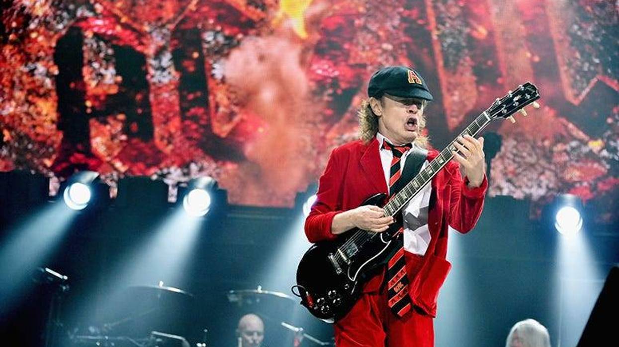 Angus Young of AC/DC