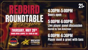 Redbird Roundtable at the Biergarten with KMOX!