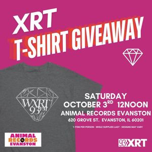 Join Andy Chanley at Animal Records for an XRT T-Shirt Drop
