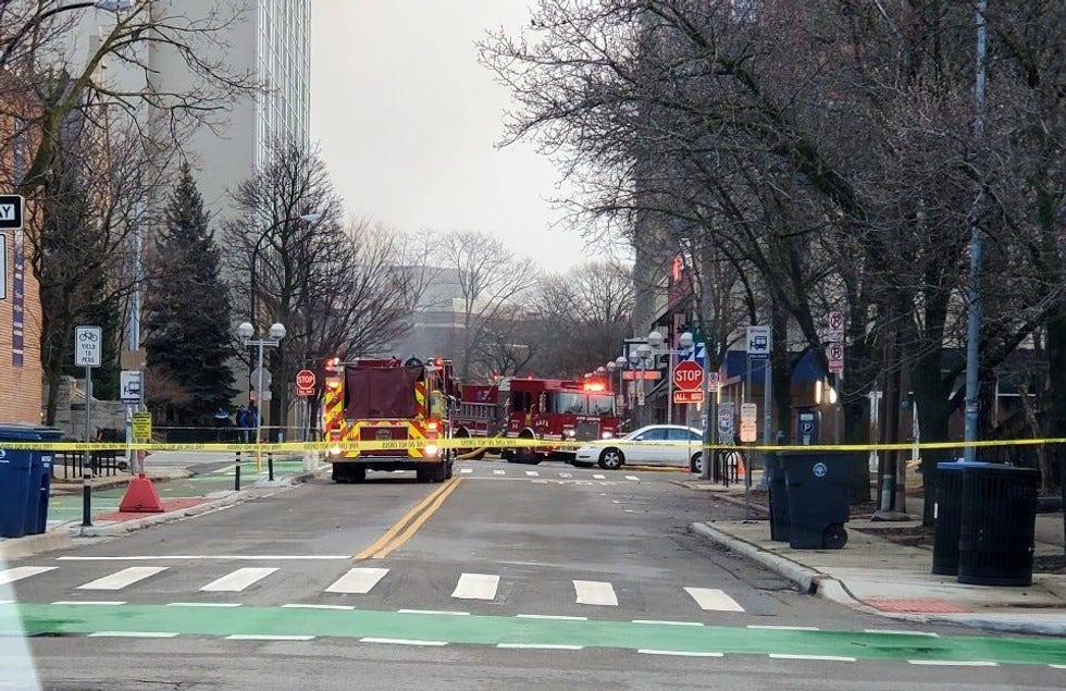 Ann Arbor fire