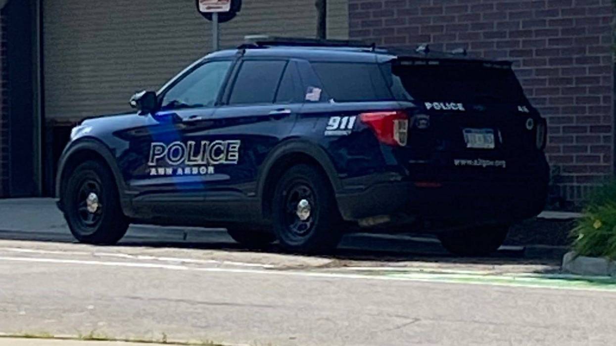 Ann Arbor police are on the hunt of a male suspect that they say groped a woman near her apartment late Monday night before running away on foot.