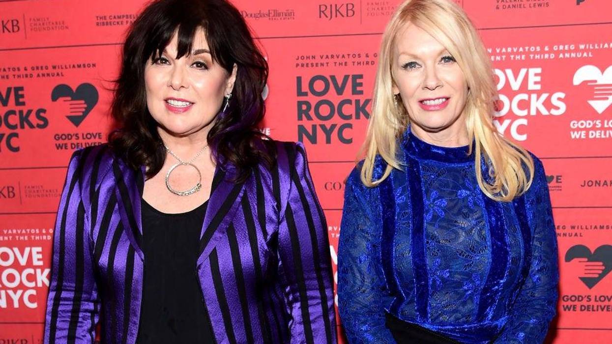 Ann Wilson and Nancy Wilson of the band Heart attend the Third Annual Love Rocks NYC Benefit Concert for God's Love We Deliver on March 07, 2019 in New York City.