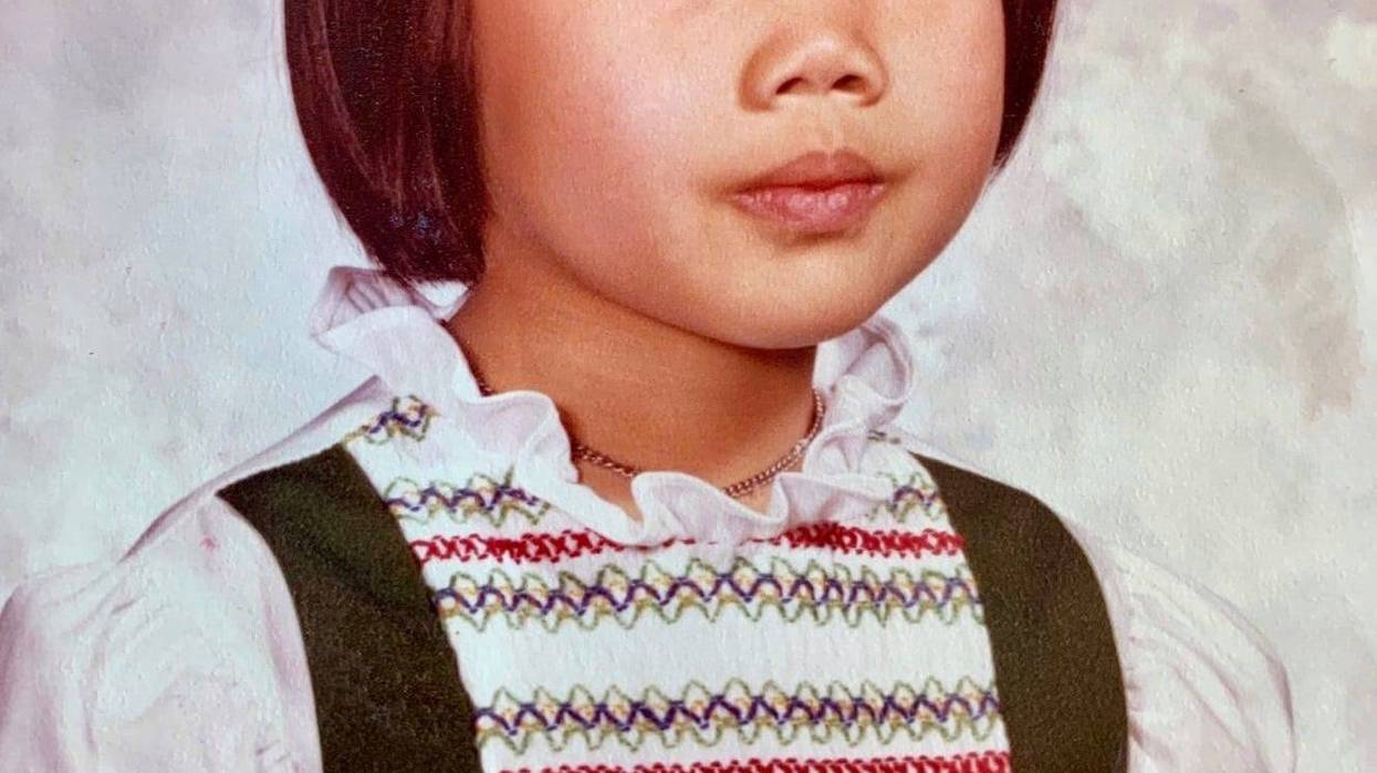 Anne Pham in an undated school picture taken before she was killed in 1982