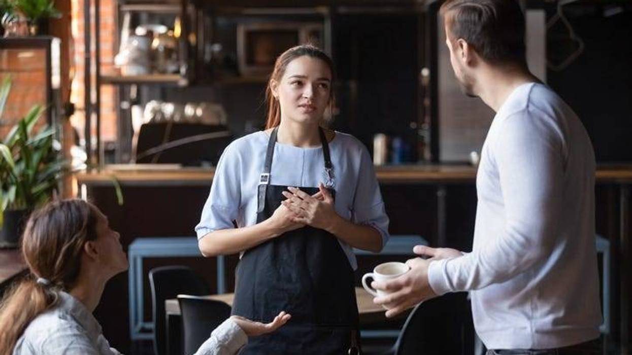 Annoyed server