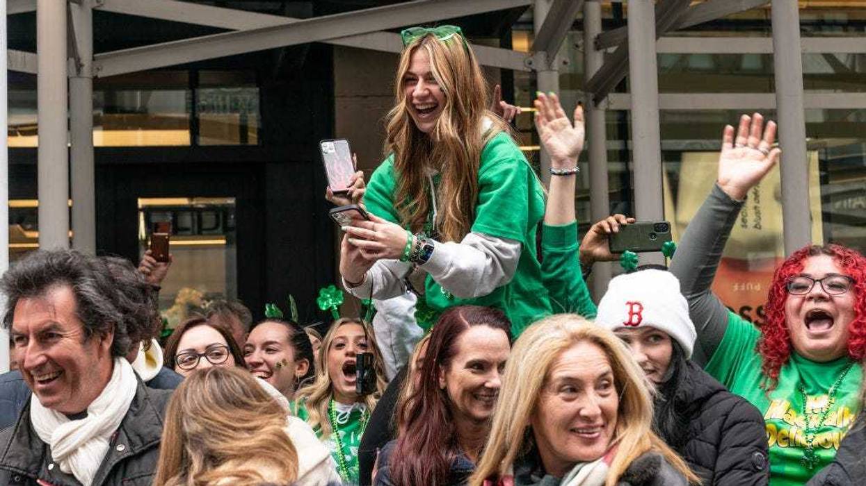 Annual St. Patrick's Day Parade on Fifth Avenue, March 17, 2023.